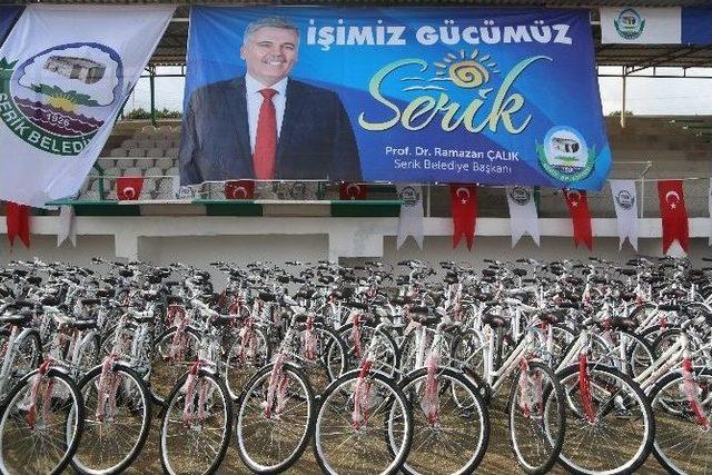 Serik’te Sağlıklı Yaşam İçin 2 Bin 850 Öğrenci Pedal Çevirecek