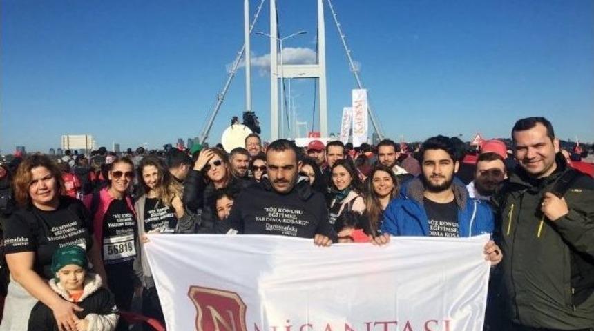 Nişantaşı &Uuml;niversitesi &lsquo;kahramanlar Koşusu&rsquo;ndaki Yerini Aldı