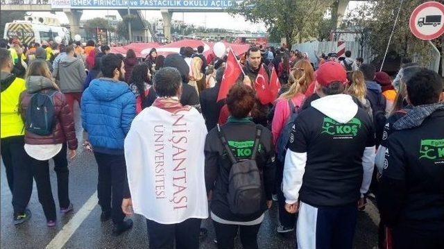 Nişantaşı Üniversitesi ‘kahramanlar Koşusu’ndaki Yerini Aldı