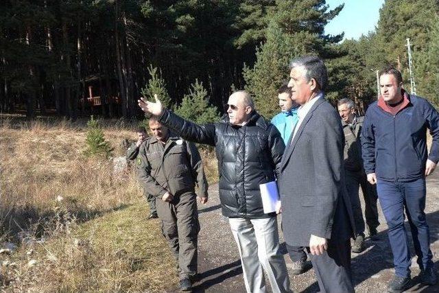 Vali &Ouml;zefe, Turizme Y&ouml;nelik Tesislerin Yapılacağı Alanlarda İncelemelerde Bulundu 1