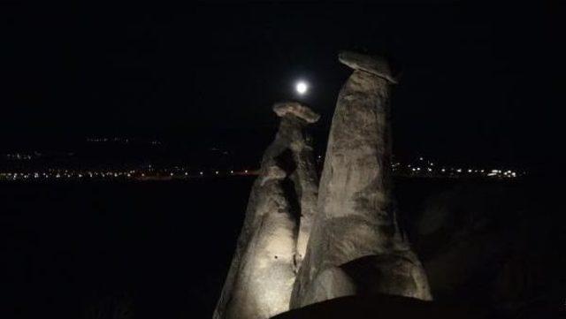 Kapadokya’Da Süper Ay Heyecanı