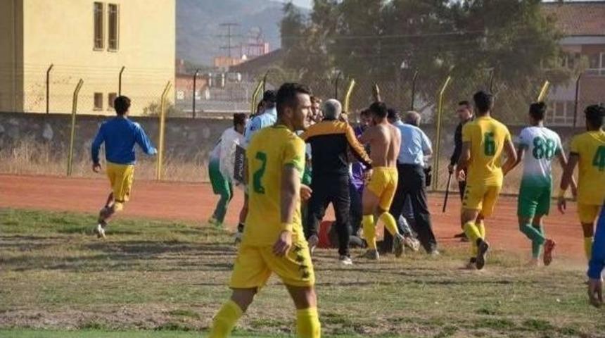 &Ccedil;ine Madransporlu 4 Futbolcuya 28 Ma&ccedil; Ceza