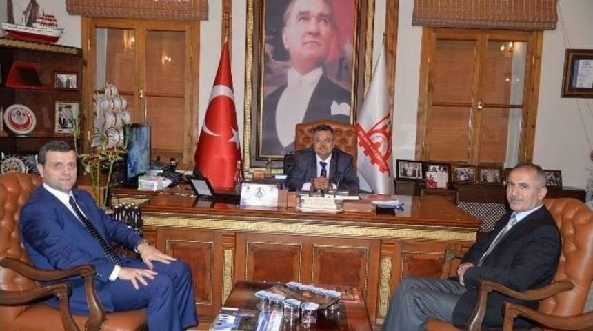 Başkan Yağcı&rsquo;ya Ziyaretler