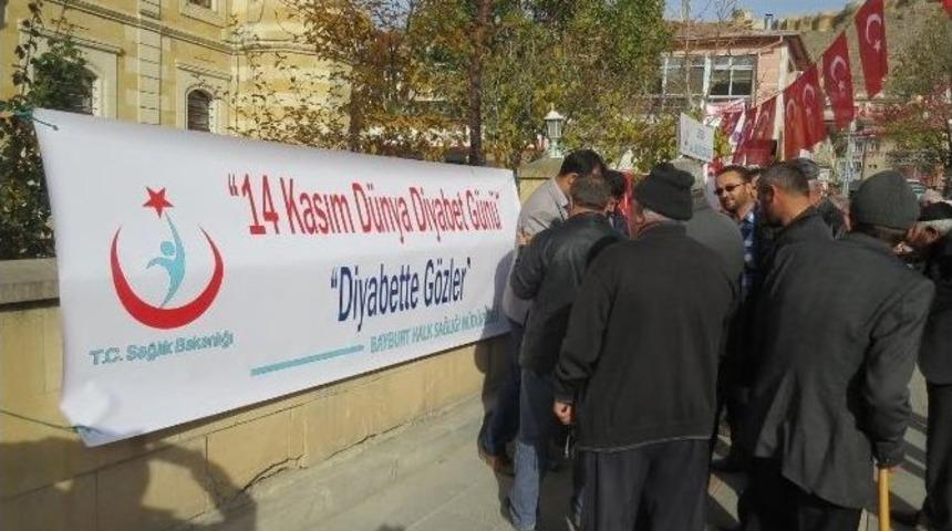 Bayburt&rsquo;ta Diyabet Standı A&ccedil;ıldı