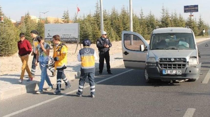 Niğde’de Otomobil Takla Attı; 1 Yaralı