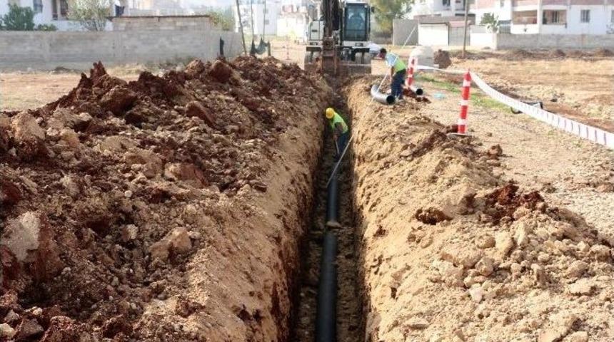 Reyhanlı’da Kanalizasyon Çalışmaları