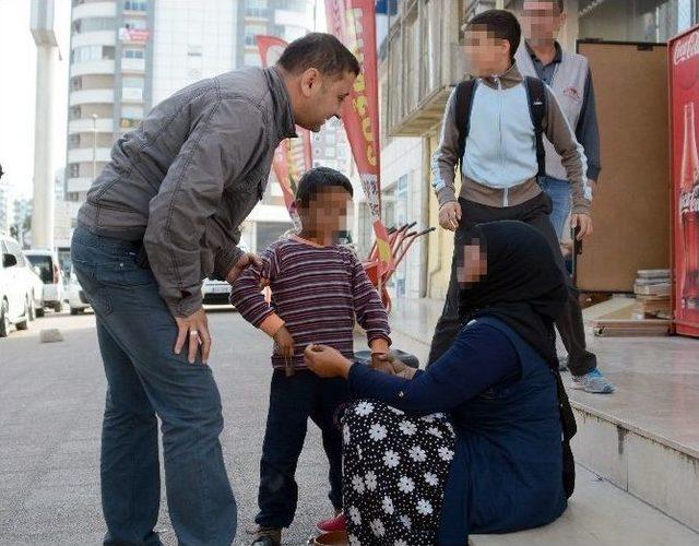 Mersin’de Dilenen Çocuklara Yönelik Operasyon