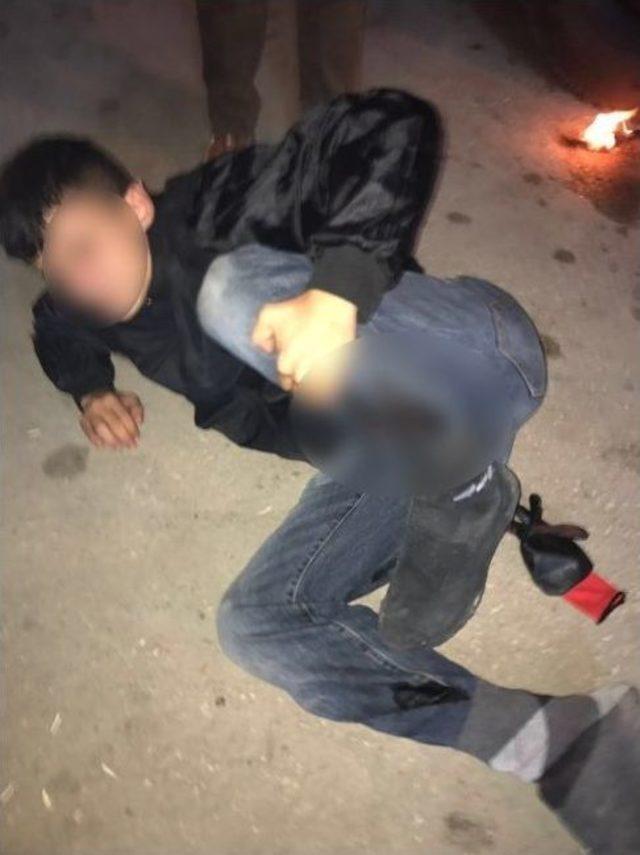 Polise Molotof Atan Pkk Yandaşı B&ouml;yle Vuruldu 3