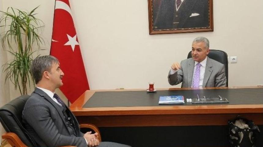 Başkan Şirin&rsquo;den Kaymakam Turan&rsquo;a Davet