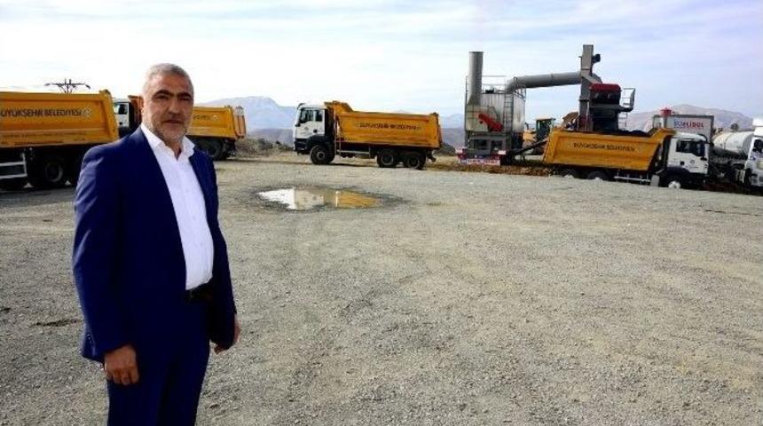 Doğanyolda Asfalt Çalışmaları Devam Ediyor