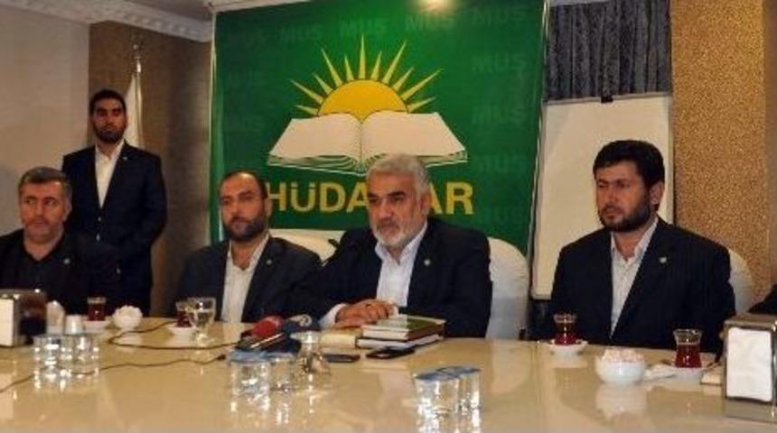 H&uuml;da-par Genel Başkanı Yapıcıoğlu Muş&rsquo;ta