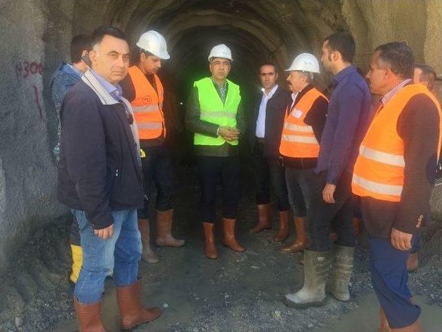 Dsi B&ouml;lge M&uuml;d&uuml;r&uuml; Coşkun Alanya Yenik&ouml;y Barajı&rsquo;nı İnceledi 1