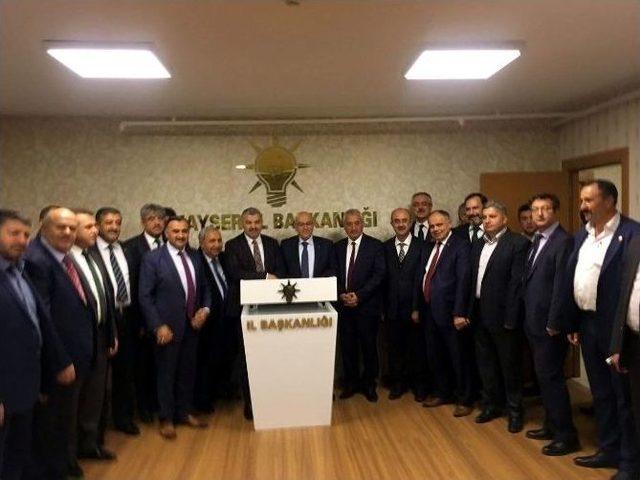 B&uuml;y&uuml;kşehir Belediye Başkanı Mustafa &Ccedil;elik Ak Parti&rsquo;yi Ziyaret Etti 2