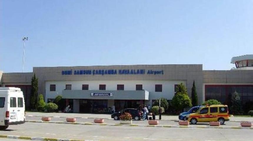 Samsun &Ccedil;arşamba Havalimanı'nın Bakımı 1 Ağustos'a Ertelendi