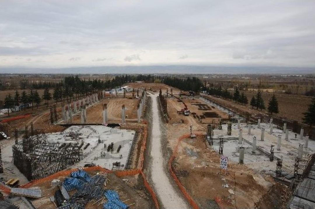 Eskişehir Fuar Ve Kongre Merkezi Projesi T&uuml;m Hızıyla Devam Ediyor