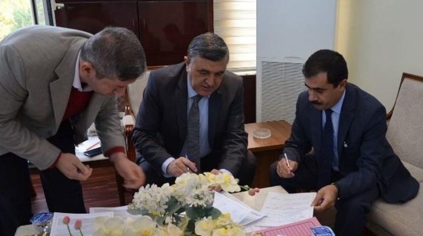 Harran &Uuml;niversitesi İle İl Milli Eğitim Arasında Eğitimde İşbirliği Protokol&uuml; İmzalandı