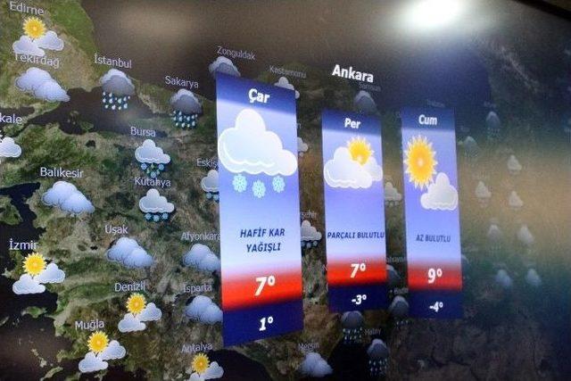 Meteorolojiden Soğuk Ve Kar Uyarısı 1