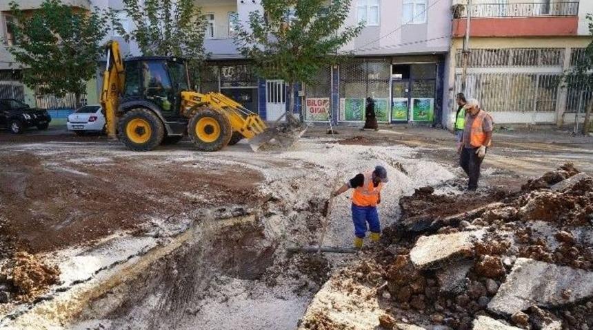 Siteler Mahallesinde Asfalt &Ccedil;alışması