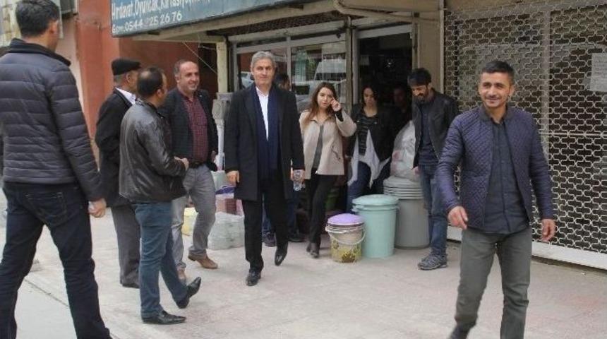 Hdp&rsquo;li &Ccedil;elik Ve Botan&rsquo;dan Esnaf Ziyareti