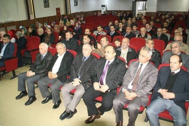 Devrek&rsquo;te Eğitimci Yazar Sait &Ccedil;amlıca&rsquo;dan Konferans 1