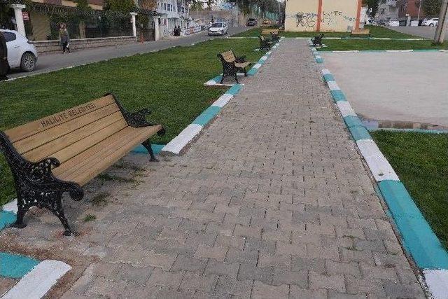 Haliliye Belediyesi Park Ve Bah&ccedil;elerde Geri D&ouml;n&uuml;ş&uuml;m&uuml; Sağlıyor 2