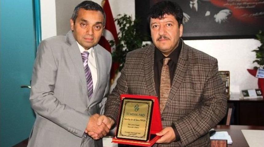 Semerkanddan Dr.fincana Hayırlı Olsun Ziyareti