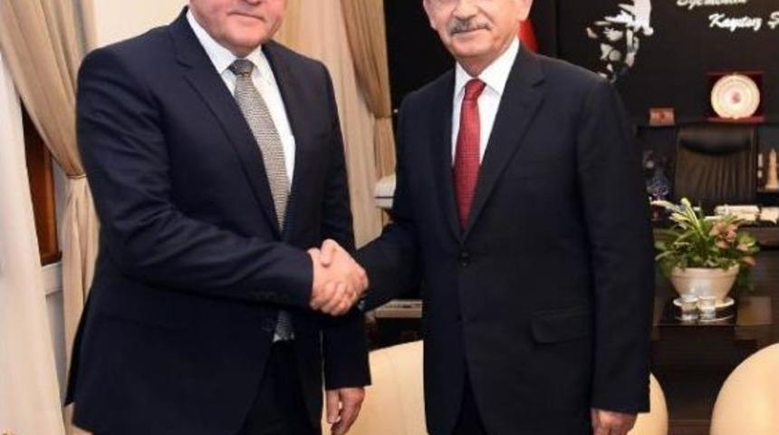 Kılı&ccedil;daroğlu, Almanya Dışişleri Bakanı Steinmeier Ile G&ouml;r&uuml;şt&uuml;