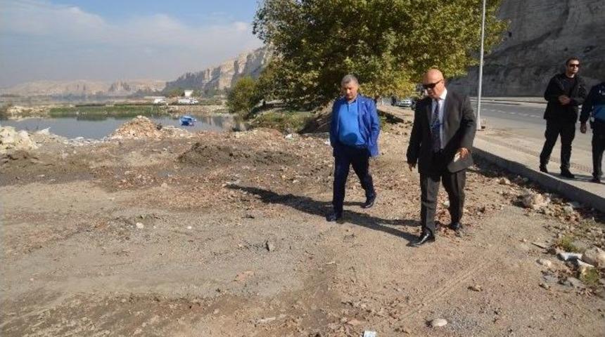 Birecik Sahil Projesinde 3. Etap Başladı