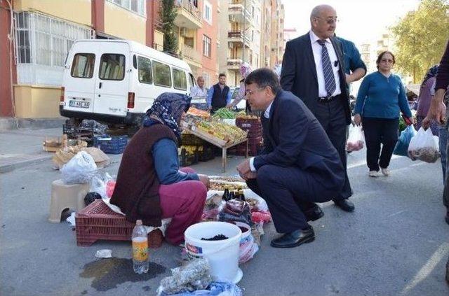 Silifke Belediye Başkanı Turgut, Pazarcı Esnafını Dinledi