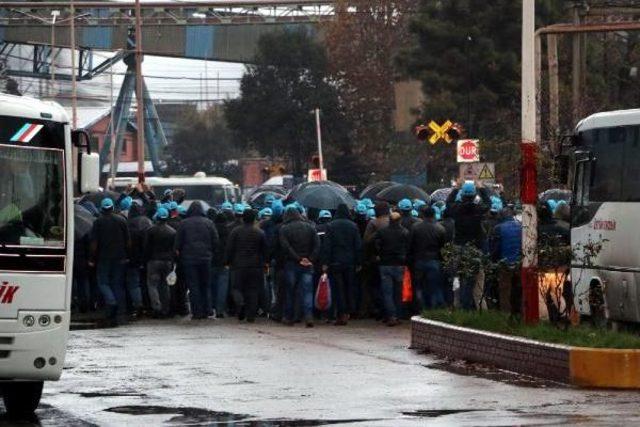 Erdemir'de Toplu Iş Sözleşmesi Protestosu