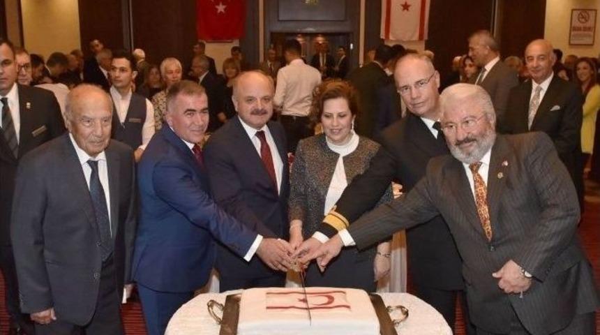 Kktc&rsquo;nin 33. Kuruluş Yıl D&ouml;n&uuml;m&uuml; Resepsiyonu Yapıldı