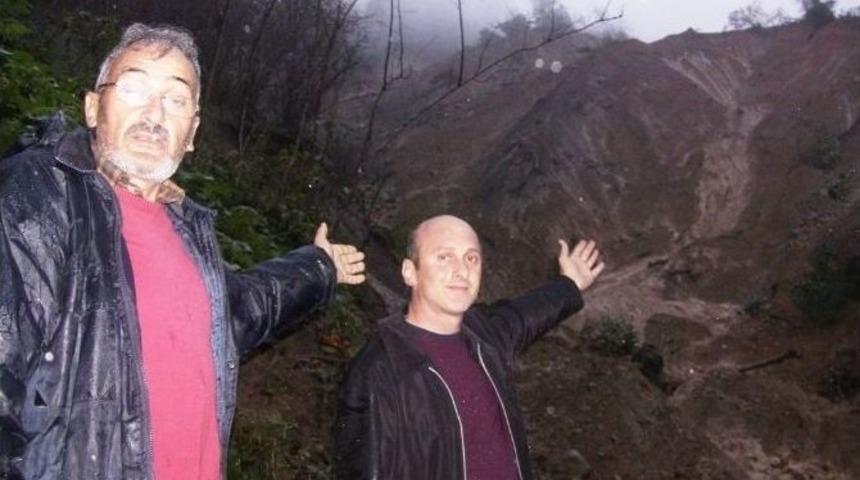 Artvin&rsquo;in Arhavi İl&ccedil;esinin Kire&ccedil;lik K&ouml;y&uuml; Heyelan Tehdidi Altında