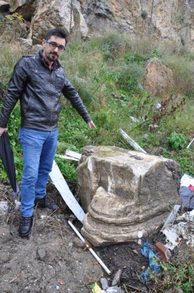 Bartın da Moloz D&ouml;k&uuml;len Alanda Tarihi Kalıntılar Bulundu 1