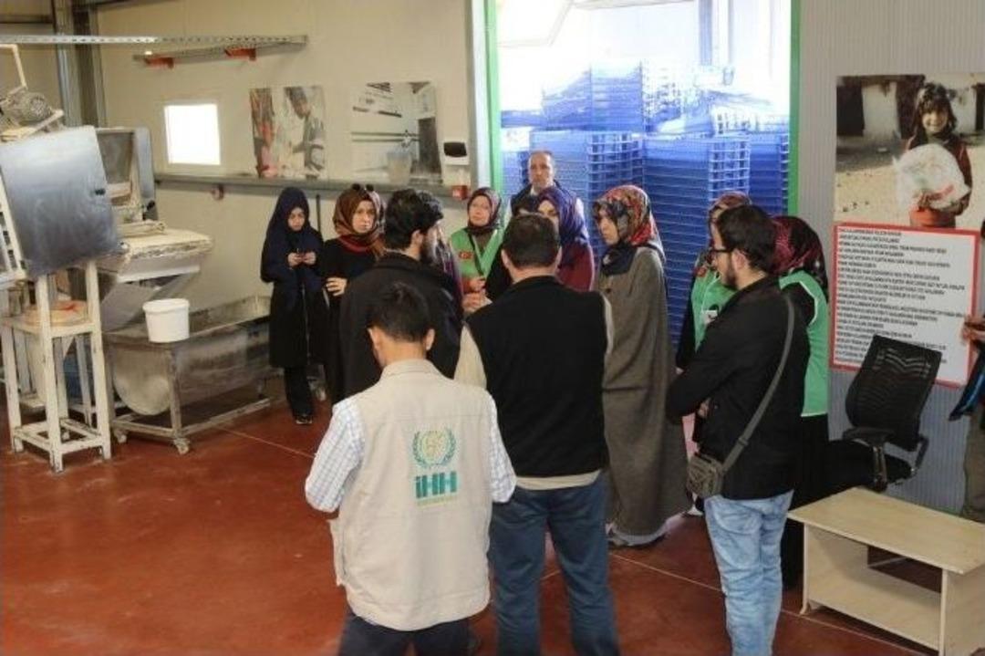 D&uuml;zce İhh Kadın Kollarından Kilis Koordinasyon Merkezine Ziyaret