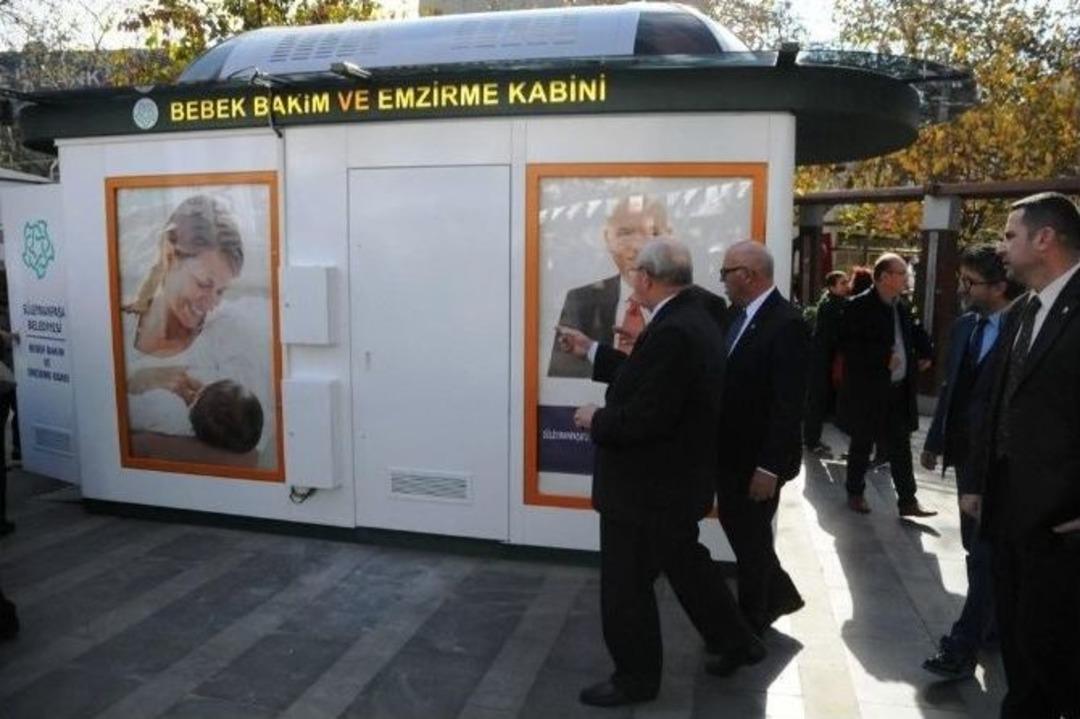 Tekirdağ&rsquo;da Bebek Bakım Ve Emzirme Kabinleri Hizmete Başladı