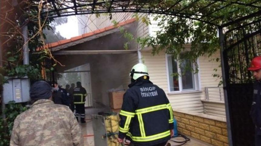 Sinop&rsquo;ta Korkutan Yangın
