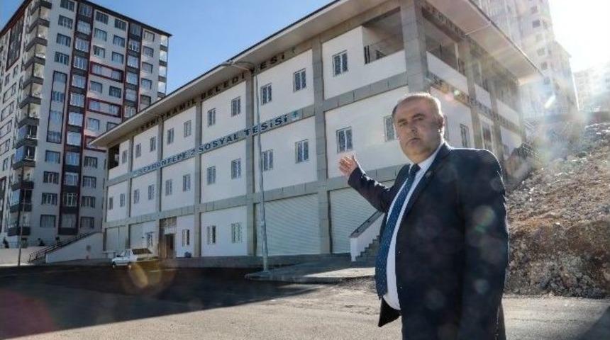 Şehitkamil&rsquo;deki En B&uuml;y&uuml;k Taziye Evi Seyrantepe&rsquo;de Yapıldı