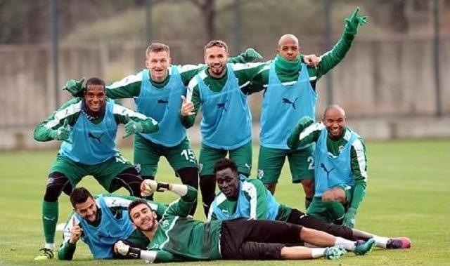 Bursaspor’Da Neşeli Çalışma