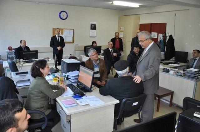 Vali Güvençer’e Tarım Brifingi 1