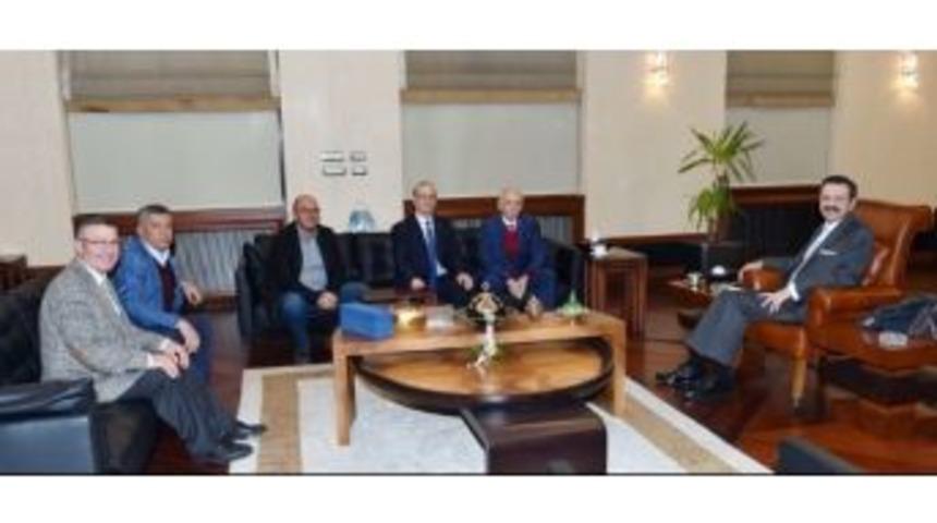 Hisarcıklıoğlu, &Ccedil;ankırı Ticaret Borsası&rsquo;nı Kabul Etti