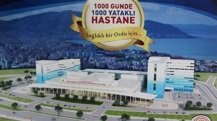 &lsquo;1000 G&uuml;nde 1000 Yataklı Hastane&rsquo; Kampanyası