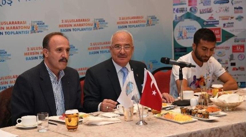 Başkan Kocamaz, İstanbul&rsquo;dan &lsquo;mersin Maratonuna Katılın&rsquo; &Ccedil;ağrısı Yaptı