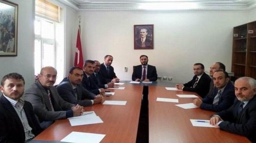 İl&ccedil;e M&uuml;ft&uuml;leri Toplantısı Kemaliye&rsquo;de Yapıldı