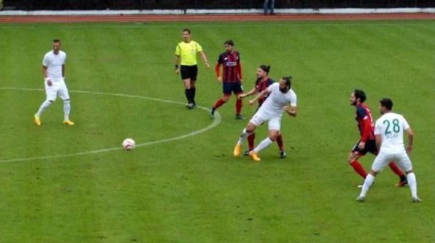Düzcespor- Manisa Büyükşehir Belediyespor: 1-1