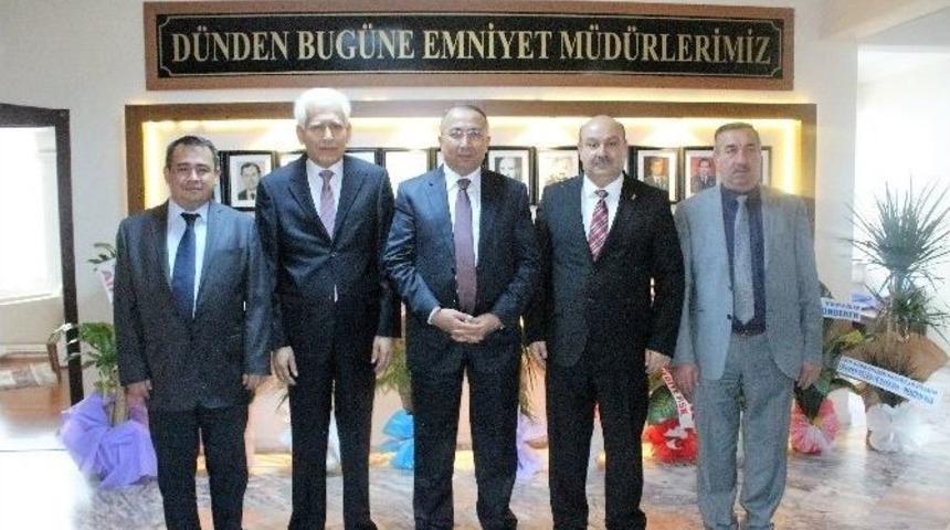 Esob&rsquo;dan Emniyet M&uuml;d&uuml;r&uuml; Fahrettin Şen&rsquo;i Ziyaret