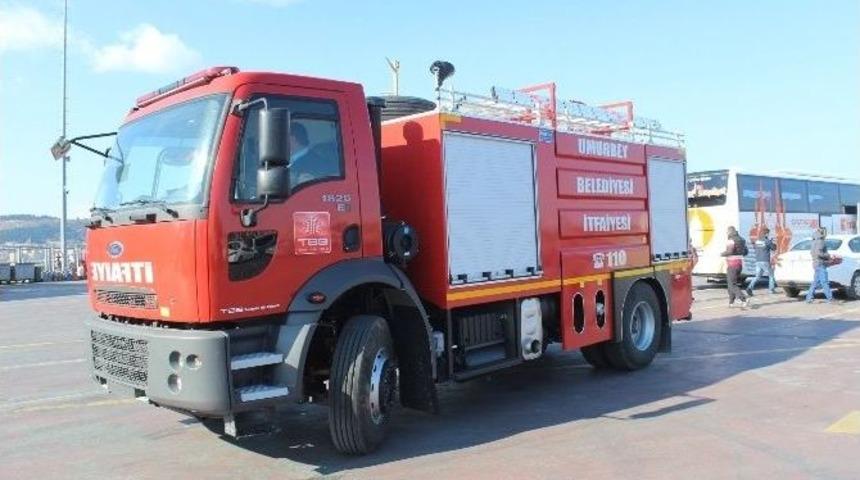 Umurbey&rsquo;e Yeni İtfaiye Aracı