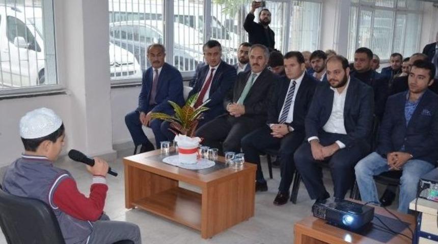 Bafra&rsquo;da Şehit Mehmet G&uuml;der K&uuml;t&uuml;phanesi A&ccedil;ıldı