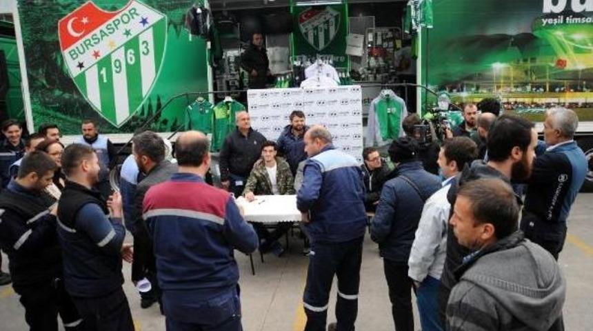 Bursasporlu Faty Ve Kubilay Taraftarla Buluştu