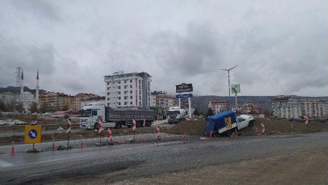 Tosya’da Trafik Kazası: 1 Yaralı