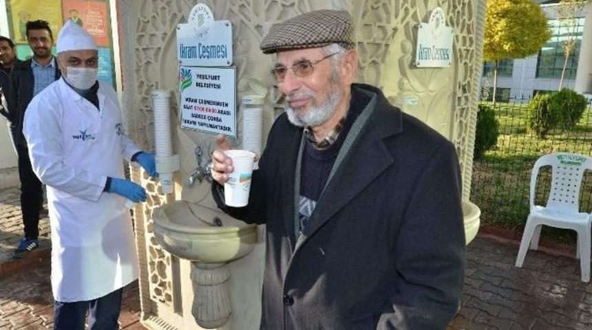 İkram &Ccedil;eşmesi Vatandaşları Sevindiriyor